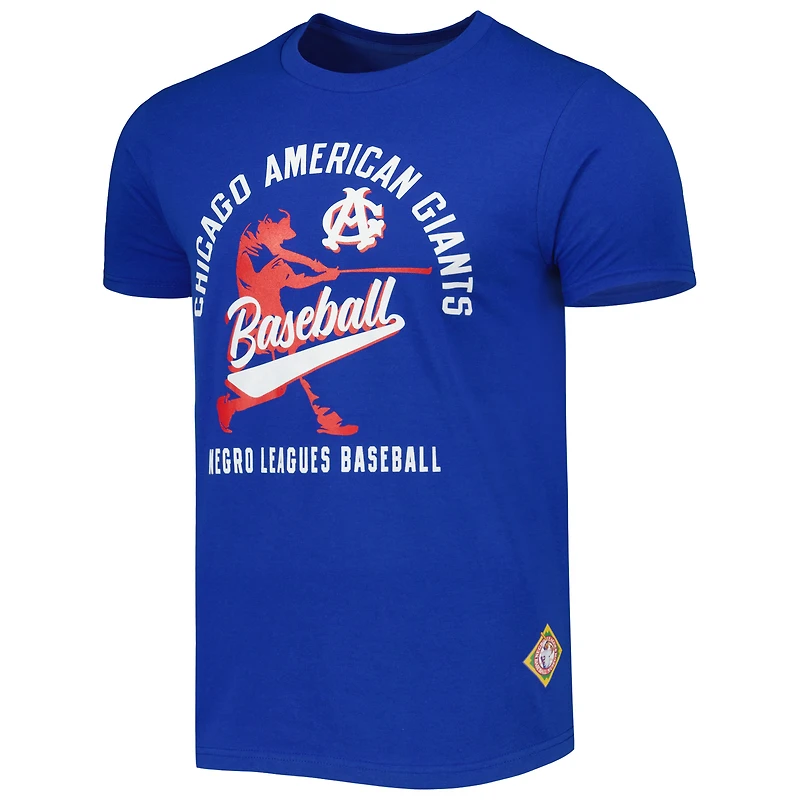 Men's Stitches Royal Chicago American Giants Soft Style T-Shirt