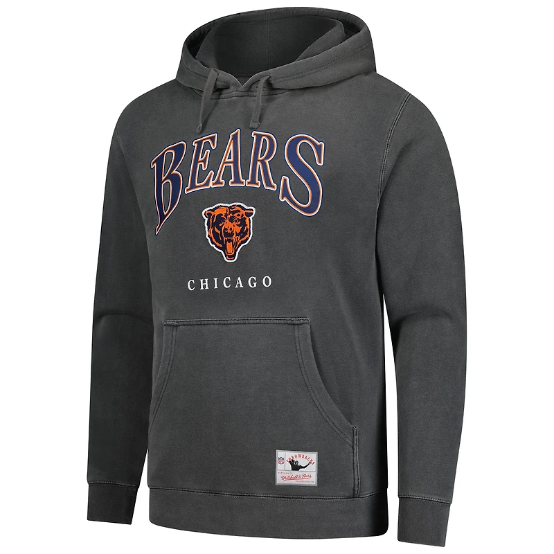 Sweat à capuche gris Chicago Bears Slot de Mitchell & Ness