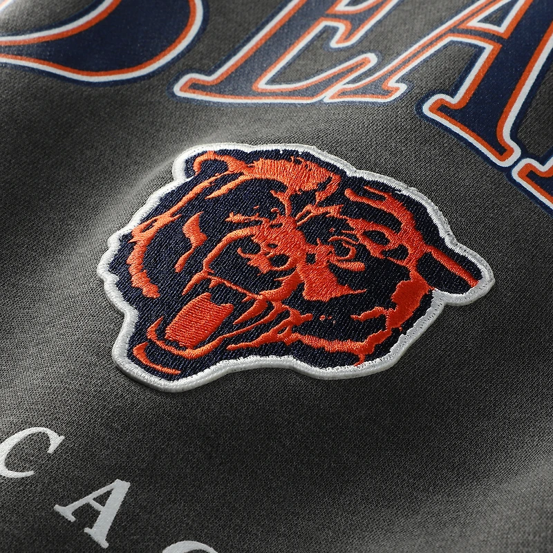 Sweat à capuche gris Chicago Bears Slot de Mitchell & Ness
