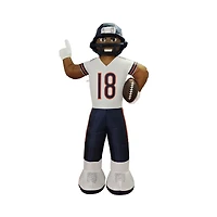 Mascotte gonflable des Chicago Bears