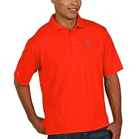 Polo piqué Xtra-Lite des Chicago Bears d'Antigua - Orange