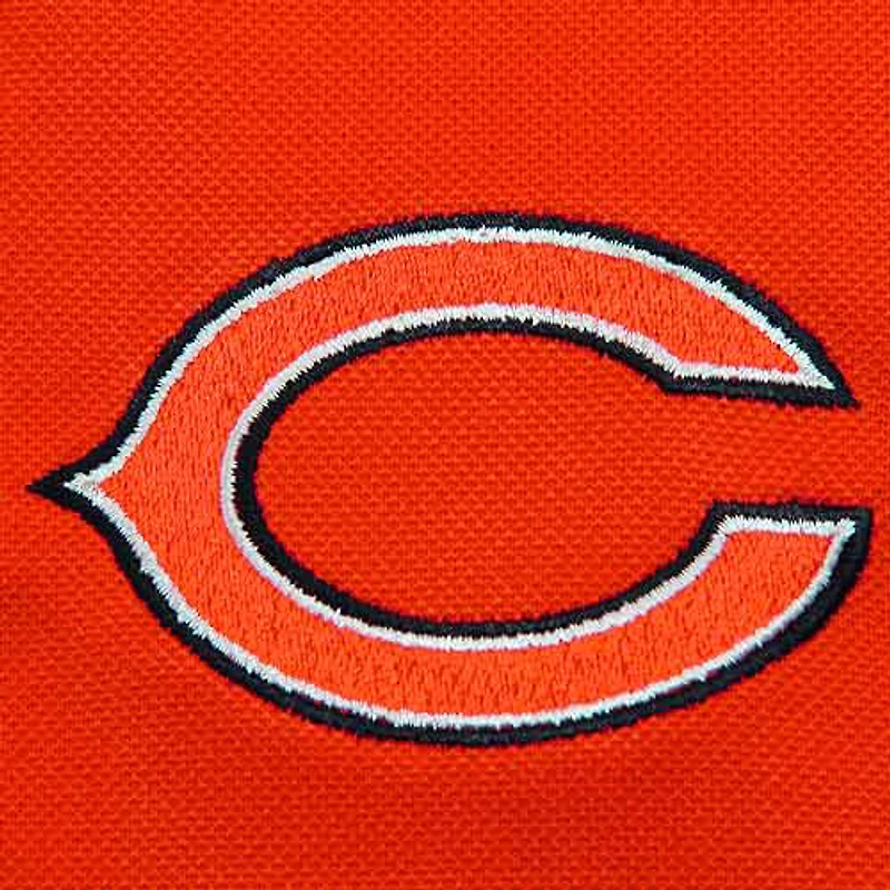 Polo piqué Xtra-Lite des Chicago Bears d'Antigua - Orange