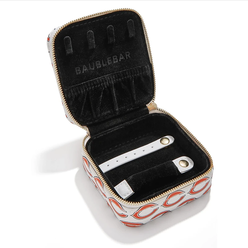 BaubleBar Chicago Bears Étui de rangement de voyage pour bijoux