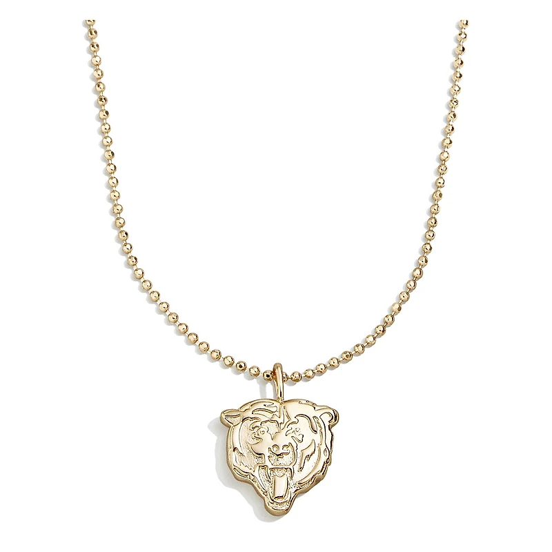 BaubleBar Collier à pendentif avec logo des Chicago Bears