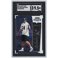 Brian Urlacher Chicago Bears Autographed 2000 Playoff Contenders Rookie Ticket #103 SGC Authenticated 9.5/10 Rookie Card