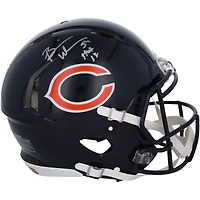 Brian Urlacher Chicago Bears Autographed Riddell Speed Authentic Helmet with "HOF 18" Inscription