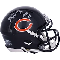 Brian Urlacher Chicago Bears Autographed Riddell Speed Mini Helmet with "HOF 18" Inscription