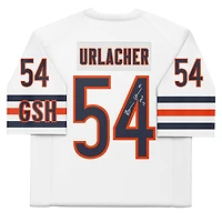 Brian Urlacher Chicago Bears Autographed White Mitchell & Ness 2000 Legacy Jersey with "HOF 18" Inscription 