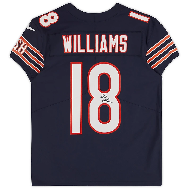 Caleb Williams Chicago Bears Autographed Navy Nike Elite Jersey