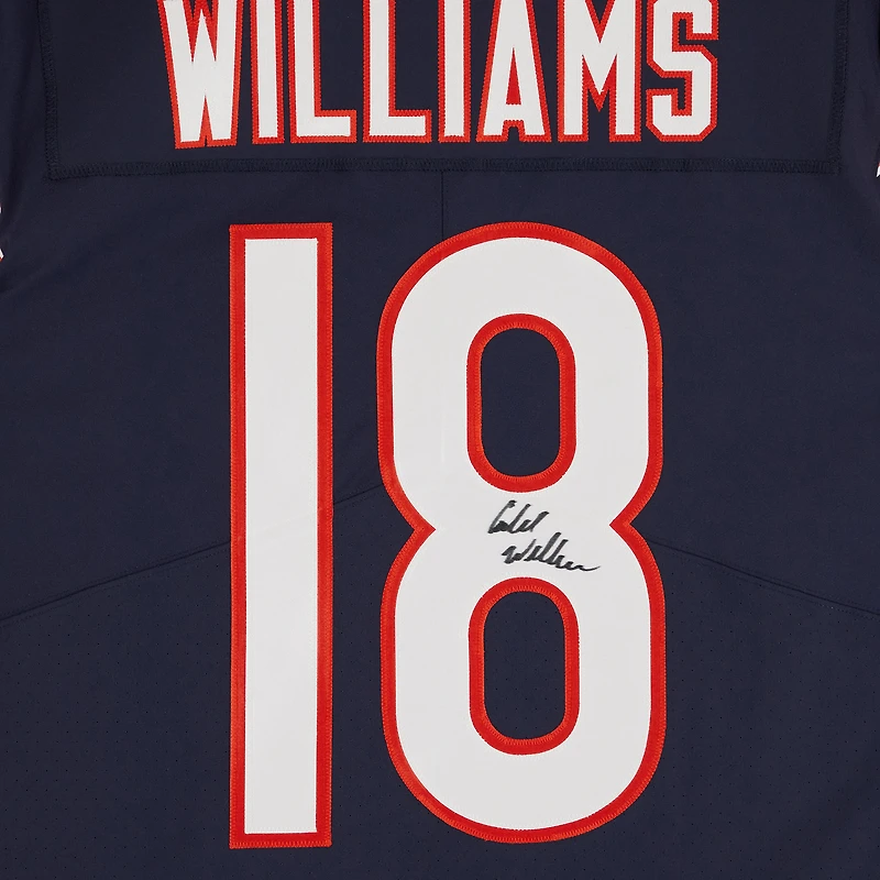 Caleb Williams Chicago Bears Autographed Navy Nike Elite Jersey