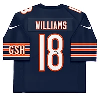 Caleb Williams Chicago Bears Autographed Navy Nike Elite Jersey