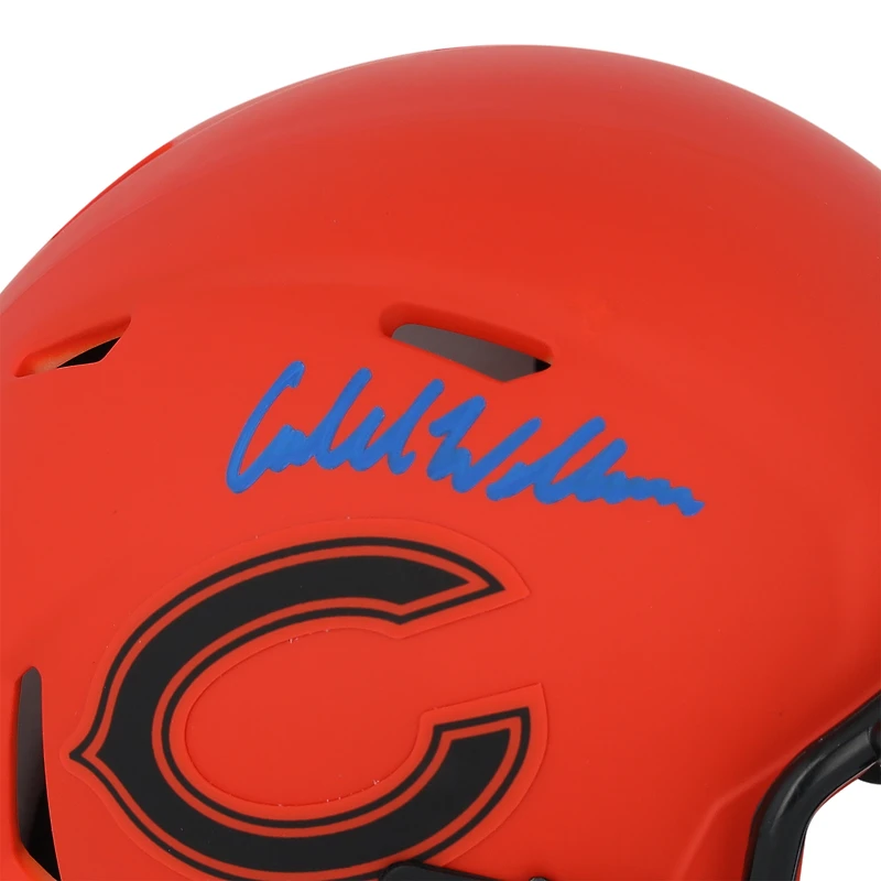 Caleb Williams Chicago Bears Autographed Riddell Rave Speed Mini Helmet 