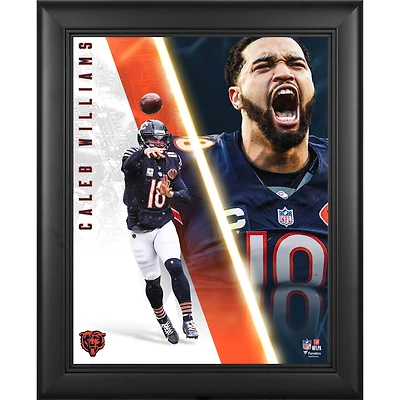 V106832 Ours Caleb Williams Chicago Bears Encadré 13" x 16" Collage Radiance Caleb Williams UNS FR NFL PF53 COLLAGE 45995 COLPHO PF53FB0039 #38