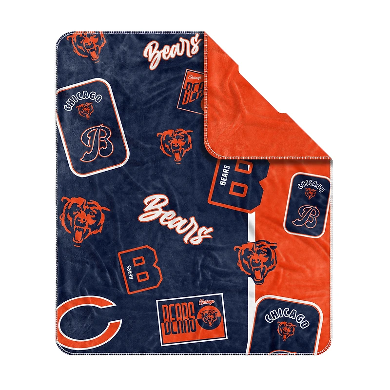 Chicago Bears 50” x 60” Dream Weave Throw Blanket