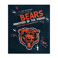 Couverture en peluche Chicago Bears 60" x 70"