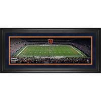 Photographie panoramique encadrée des Chicago Bears (10" x 30") de Soldier Field