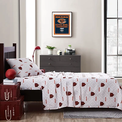 Parure de lit double Chicago Bears
