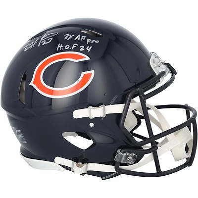 Devin Hester Chicago Bears Autographed Riddell Speed Authentic Helmet with Multiple Inscriptions