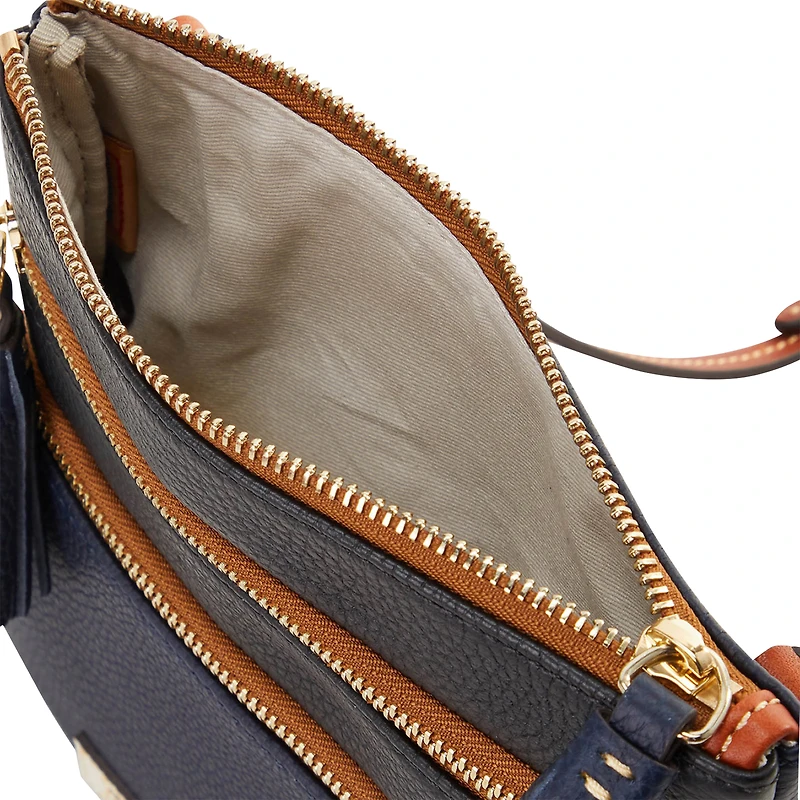 Dooney & Bourke Chicago Bears Infield Sac à main à bandoulière triple fermeture éclair