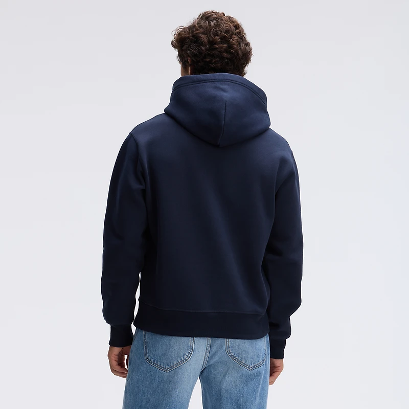 Sweat à capuche floqué Fanatics Navy Chicago Bears IconicFleece