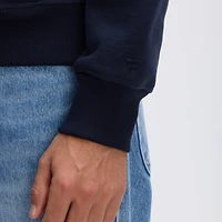 Fanatics Navy Chicago Bears IconicFleece Flocked Hoodie