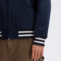 Fanatics Navy Chicago Bears IconicFleece Full-Zip Jacket