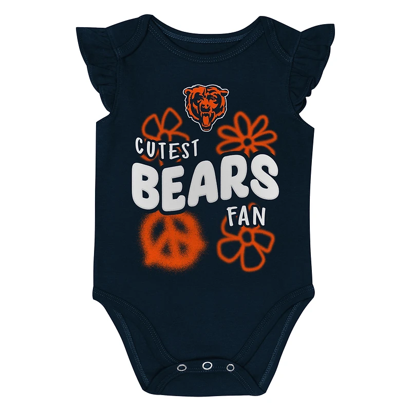 Ensemble deux pièces pour nouveau-né et nourrisson Outerstuff Chicago Bears The Sunshine