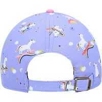 Chapeau ajustable licorne Chicago Bears violet pour filles (taille 47)