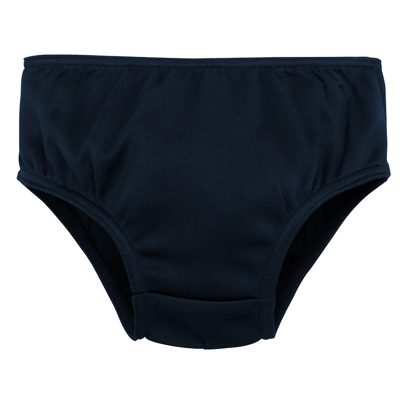 Girls Toddler Navy Chicago Bears Cheer Captain Dress with Bloomers