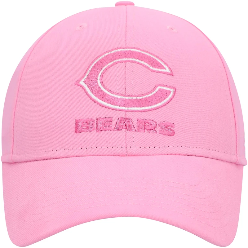 Casquette ajustable rose MVP Chicago Bears '47 pour fille