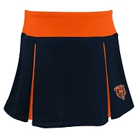 Ensemble deux pièces de pom-pom girl Chicago Bears Spirit bleu marine pour fille