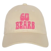 Casquette ajustable Blitz des Chicago Bears pour filles Outerstuff Cream