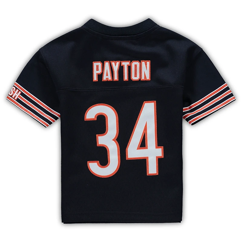 Maillot Mitchell & Ness Walter Payton Navy Chicago Bears 1985 retraité Legacy pour bébé
