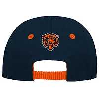 Infant Navy/Orange Chicago Bears My First Tail Sweep Slouch Flex Hat