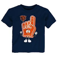 T-shirt bleu marine pour bébé avec inscription « Handy Man » des Chicago Bears