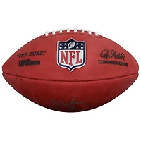 Jim McMahon Chicago Bears Autographed Duke Full Color Football