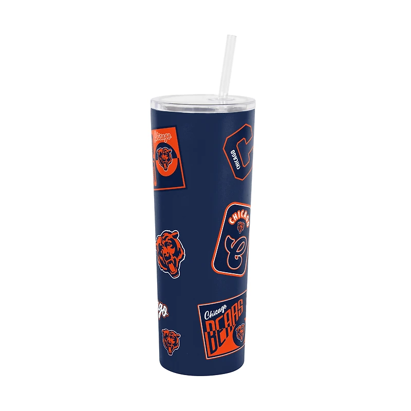 Gobelet isotherme à paille Dreamweave 30 oz Logo Brands Chicago Bears