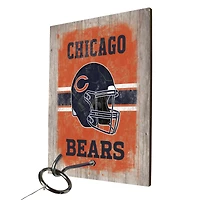 Jeu de lancer d'anneaux des Chicago Bears avec logos