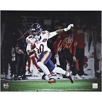 Luther Burden III Chicago Bears Autographed 16" x 20" Running Spotlight Photograph