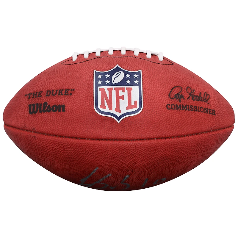 Luther Burden III Chicago Bears Autographed Duke Full Color Football