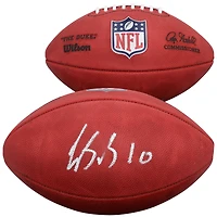 Luther Burden III Chicago Bears Autographed Duke Full Color Football