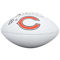 Luther Burden III Chicago Bears Autographed Franklin White Panel Football