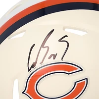 Luther Burden III Chicago Bears Autographed Riddell Retro Speed Mini Helmet