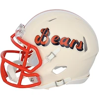 Mini-casque Riddell Retro Speed ​​autographié par Luther Burden III des Bears de Chicago