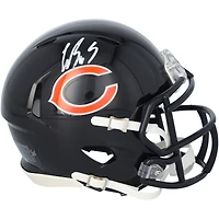 Luther Burden III Chicago Bears Autographed Riddell Speed Mini Helmet