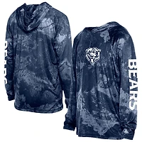 Men's New Era  Navy Chicago Bears RealTree Xtreme Camo Raglan Long Sleeve Hooded Top
