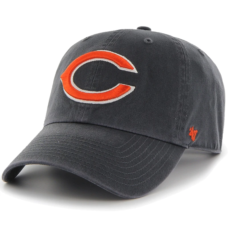 Casquette réglable Chicago Bears Clean Up '47 Brand pour homme, bleu marine