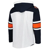 Chandail à capuchon lacets gris chiné pour hommes '47 Chicago Bears Gridiron