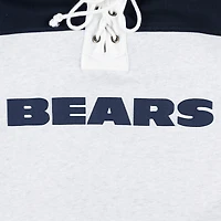 Chandail à capuchon lacets gris chiné pour hommes '47 Chicago Bears Gridiron