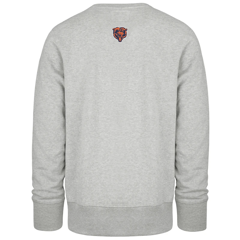 Men's '47  Heather Gray Chicago Bears Good. Better. Best. Franklin Sweatshirt
